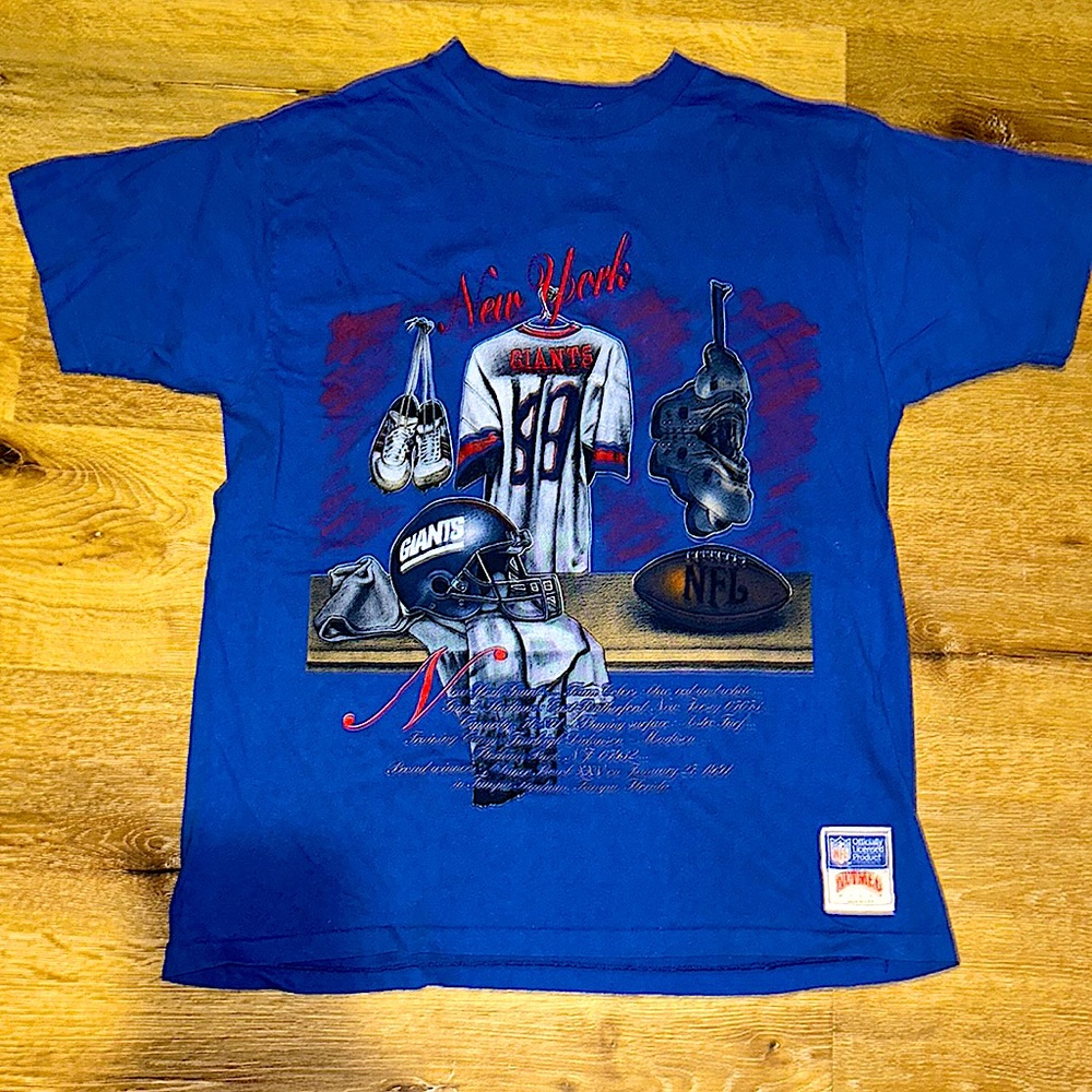 Rare collectible EUC NY Giants Jersey from Super Bowl in Tampa 1991!